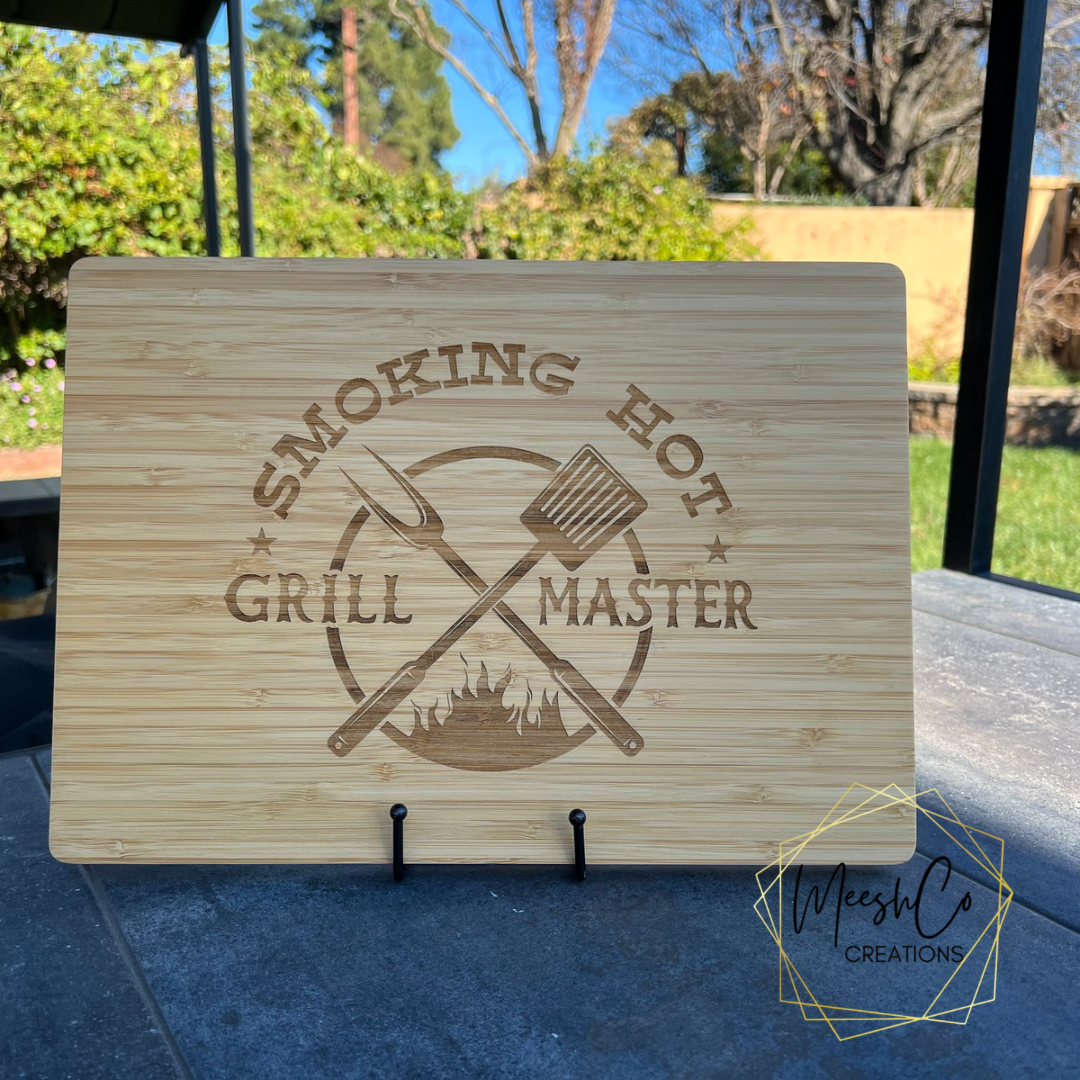 Smoking Hot BBQ Master Cutting Board