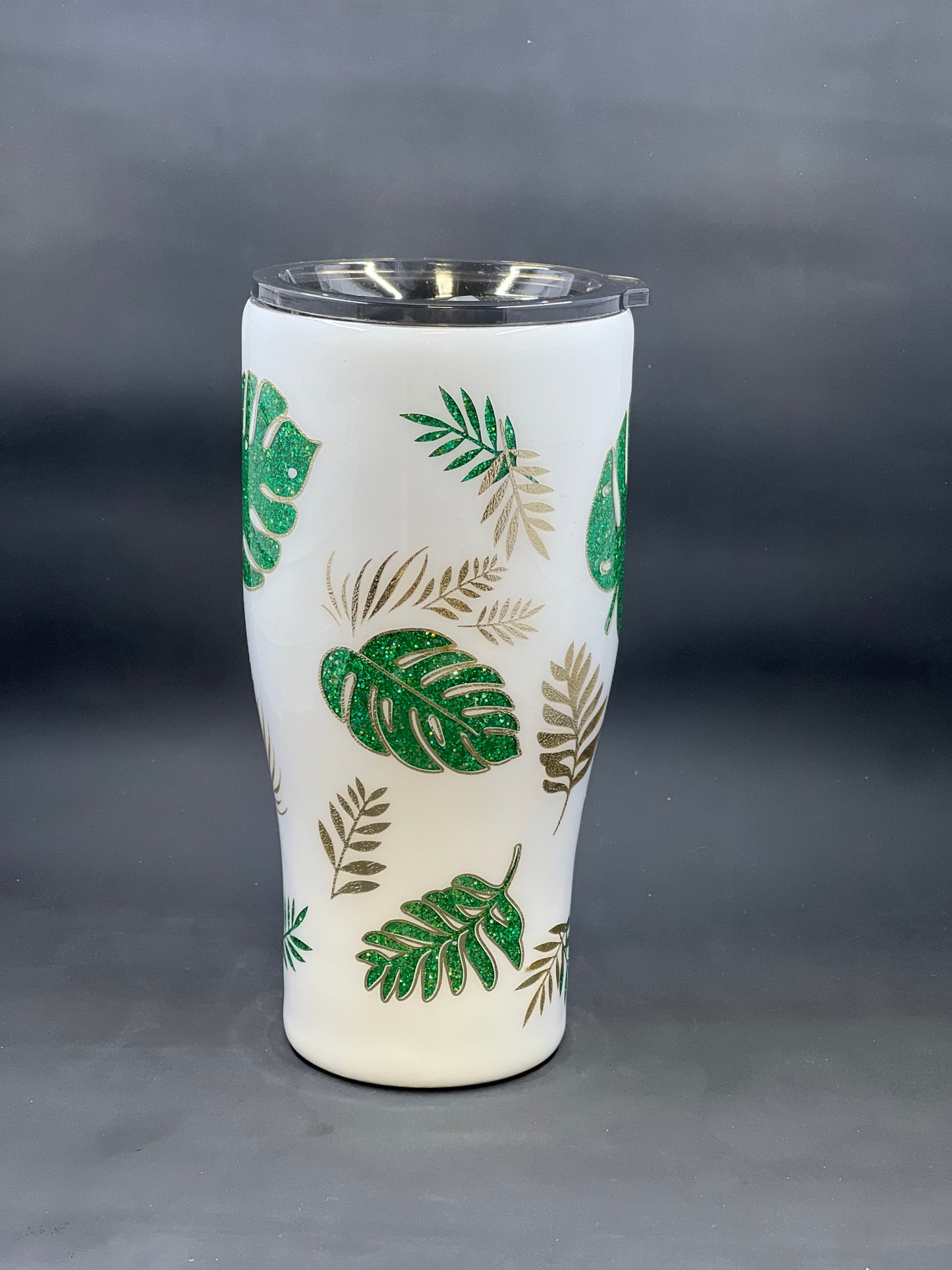 24oz Monstera Leaf Peek-a-Boo Tumbler