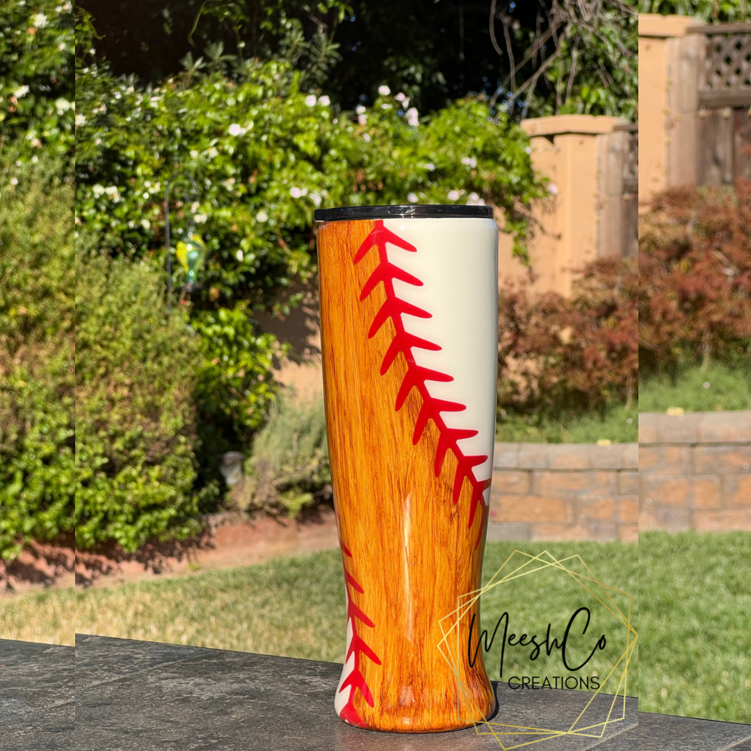 30 oz Baseball Bat/Ball Tumbler