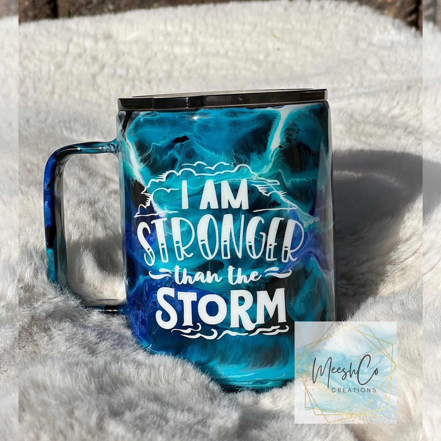 Stronger than the Storm Coffee Cup - Ready to Ship (RTS)
