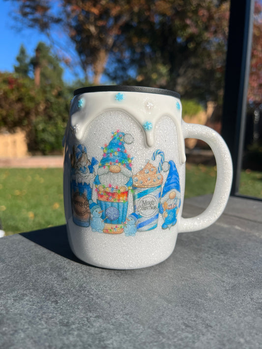 Christmas Gnomes Coffee Mug 14oz